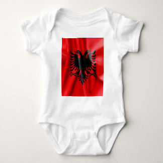 Albania Flag Baby Jersey Bodysuit