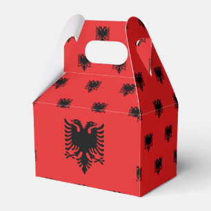 Albania Flag Favor Box