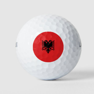 Albania Flag Golf Balls