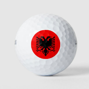 Albania Flag Golf Balls