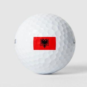 Albania Flag Golf Balls