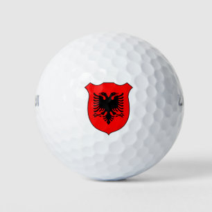 Albania Flag Grand Patriotic Golf Balls