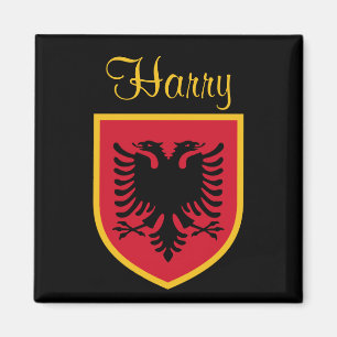 Albania Flag Magnet