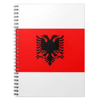 Albania Flag Notebook