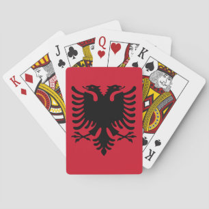 Albania Flag Playing Cards