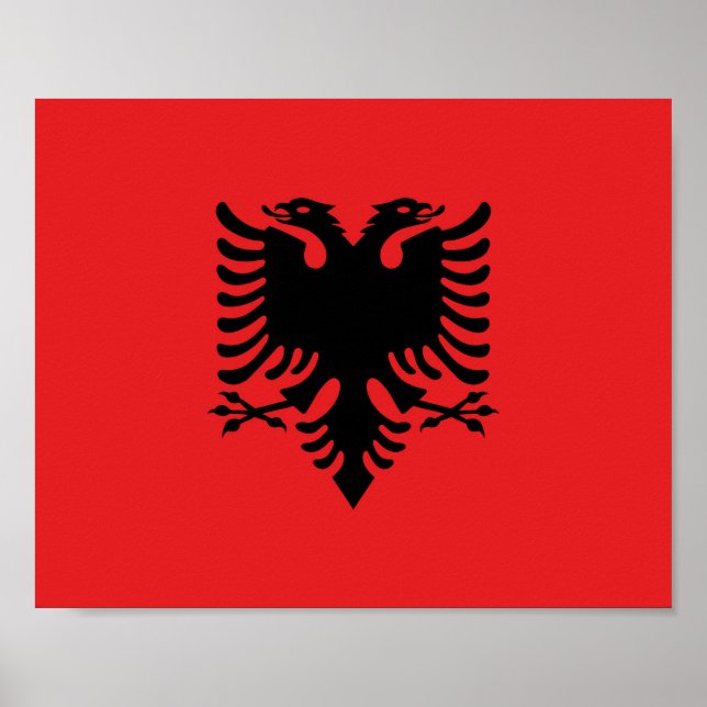 Albania Flag Poster (Front)