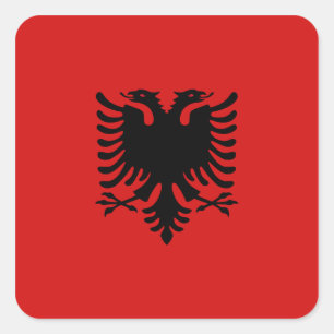 Albania Flag Sticker