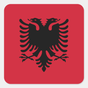 Albania Flag Sticker