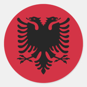 Albania Flag Sticker