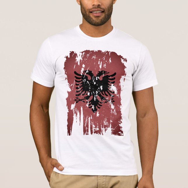 Albania Flag T-Shirt (Front)