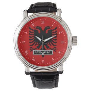 Albania Flag Watch