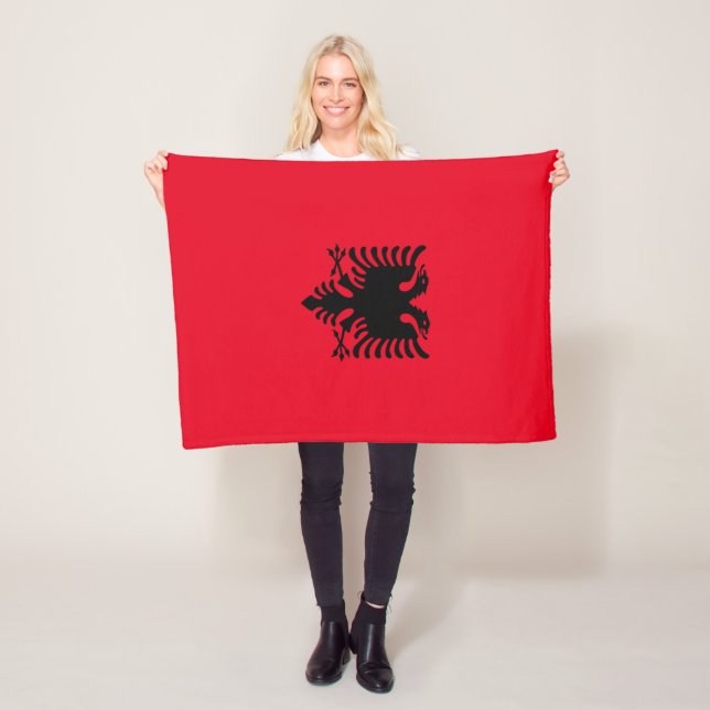 Albania Fleece Blanket (In Situ)