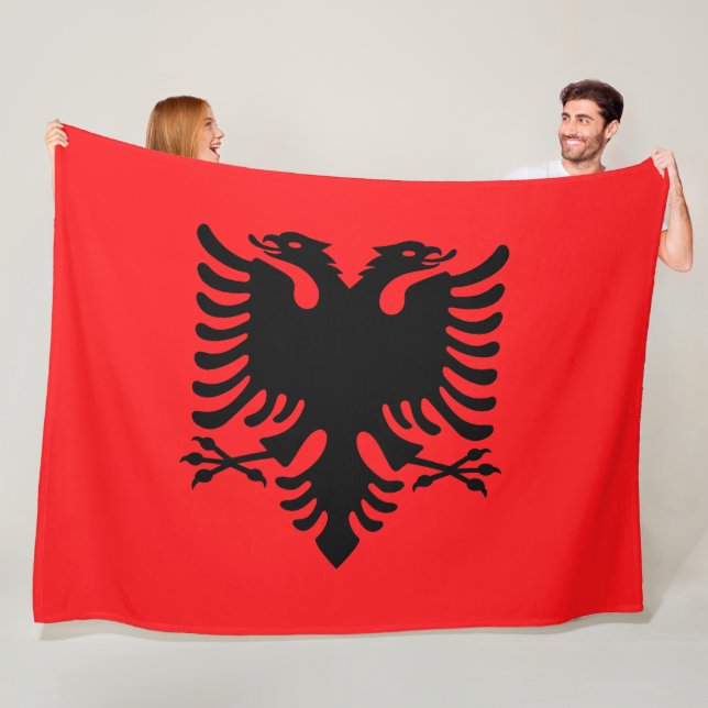 Albania Fleece Blanket (In Situ)
