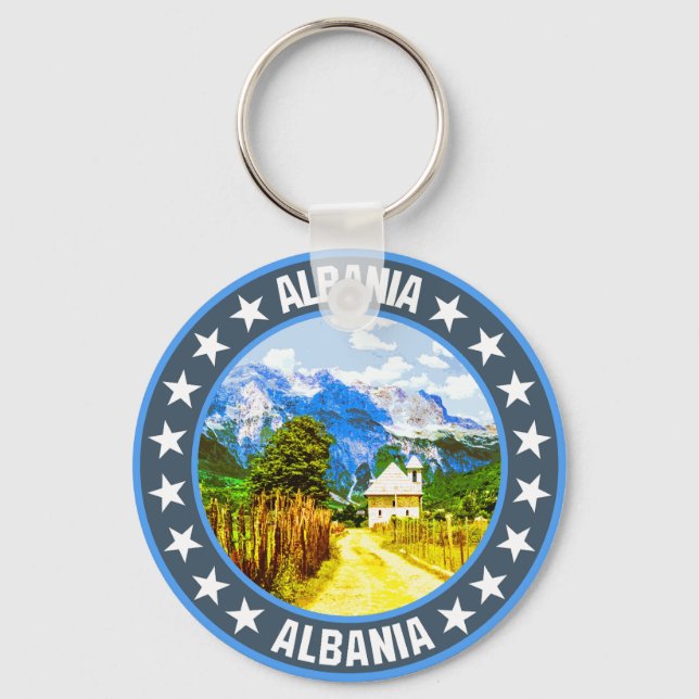 Albania                                            keychain (Front)