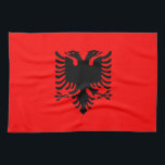 Albania Kitchen Towel<br><div class="desc">Albania kitchen towel</div>