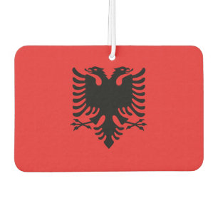 Albania National World Flag Air Freshener