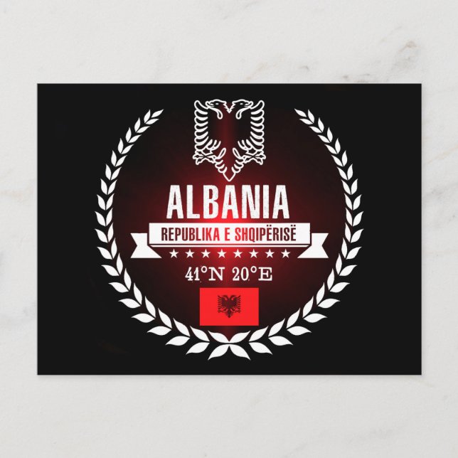 Albania Postcard (Front)