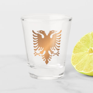 Albania Shot Glass