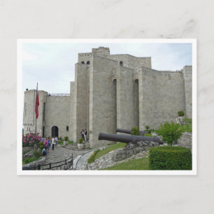 Albania Skanderbeg Museum view postcard