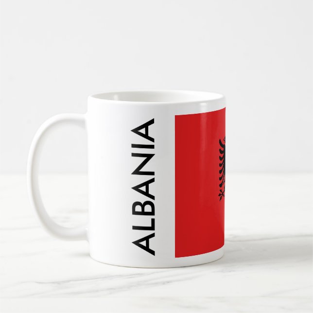 ALBANIA SOCCER COFFEE MUG (Left)