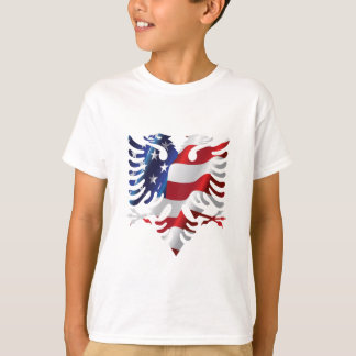 Albanian American Eagle T-Shirt