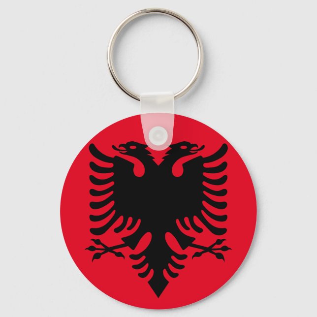 Albanian Coat of arms Keychain (Front)