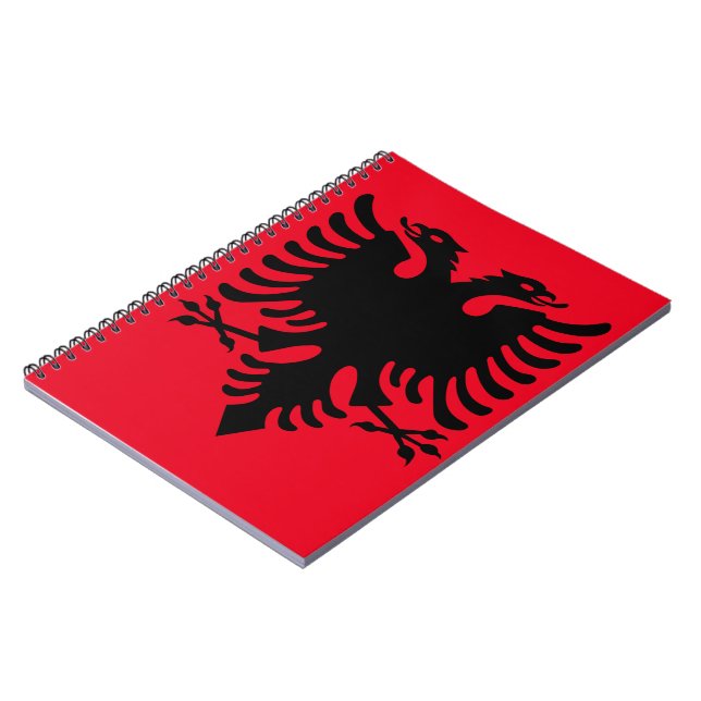 Albanian Coat of arms Notebook (Left Side)
