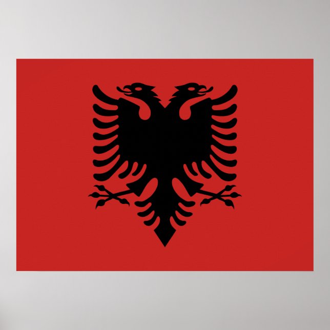 Albanian Coat of arms Poster (Front)