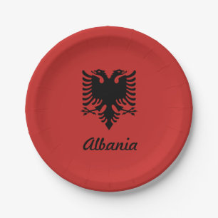 Albanian Double Eagle Paper Plates