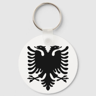Albanian Eagle. Keychain