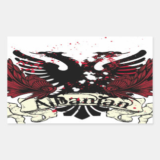 albanian eagle sticker