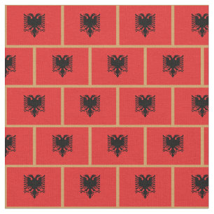 Albanian Flag & Albania fashion Fabric /sports