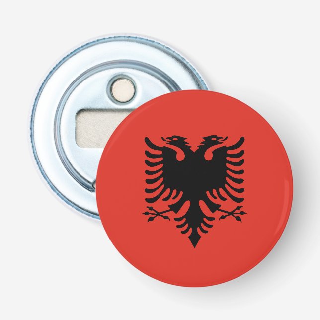 Albanian flag bottle opener (Front)