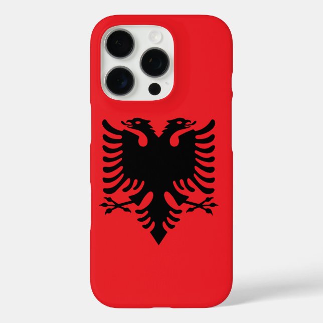 Albanian Flag  Case-Mate iPhone Case (Back)