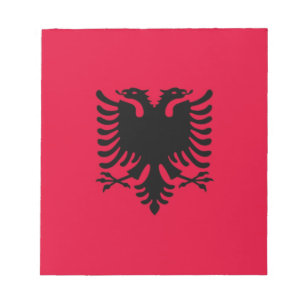Albanian Flag Notepad