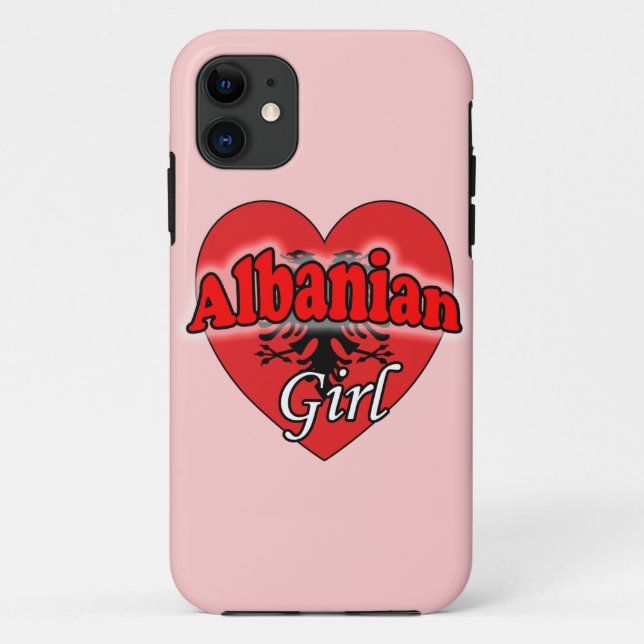 Albanian Girl Case-Mate iPhone Case (Back)