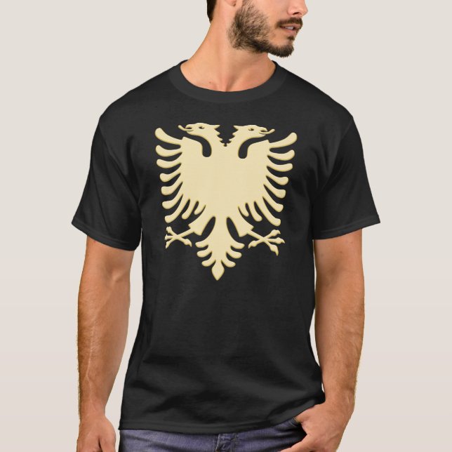 Albanian Gold Eagle T-Shirt (Front)