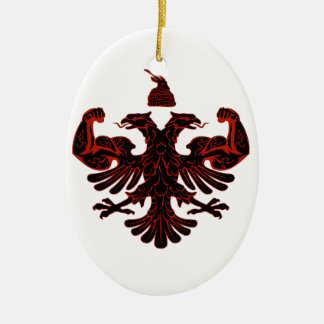 Albanian Power Ceramic Ornament