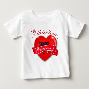 Albanian Princess Baby T-Shirt