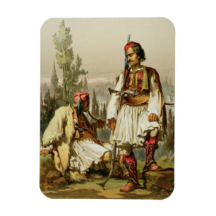 Albanians, mercenaries in the Ottoman army, pub. b Magnet