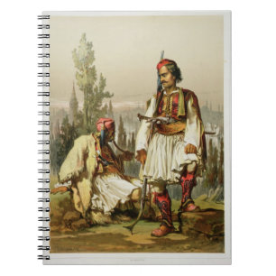 Albanians, mercenaries in the Ottoman army, pub. b Notebook