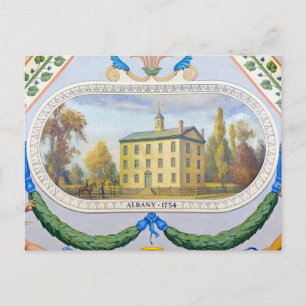 Albany City Hall, 1754 Postcard
