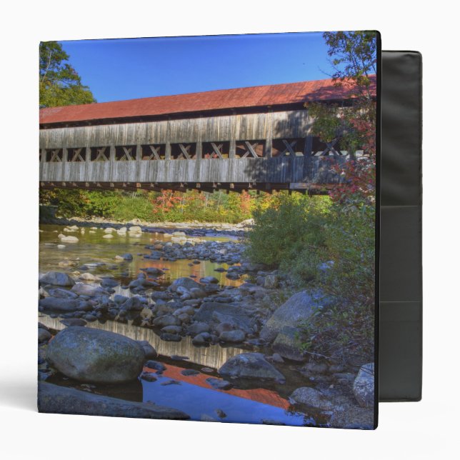 Albany covered bridge over Swift River, White Binder (Front/Inside)