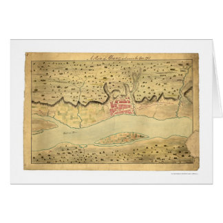 Albany New York Early Map 1758