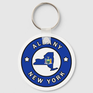 Albany New York Keychain