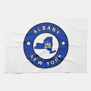 Albany New York Kitchen Towel