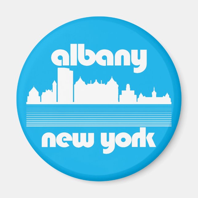 Albany New York Magnet (Front)