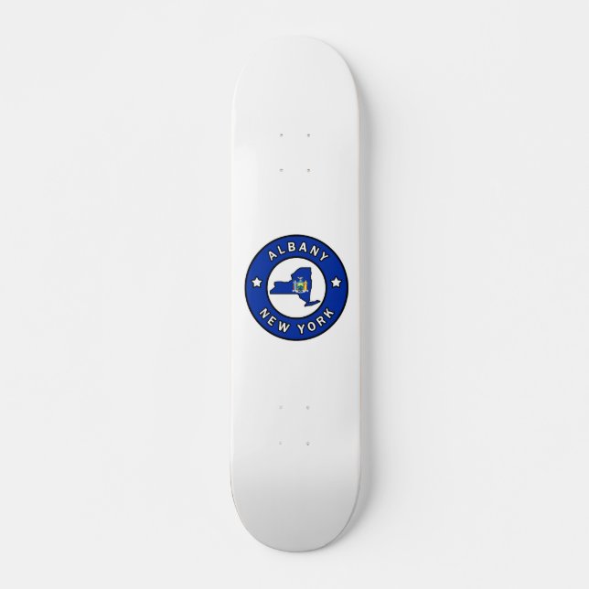 Albany New York Skateboard (Front)