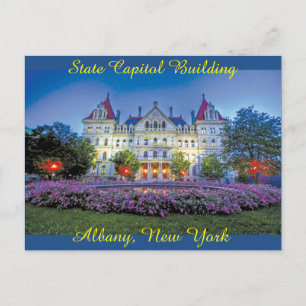 Albany, NY Capitol Building Postcard