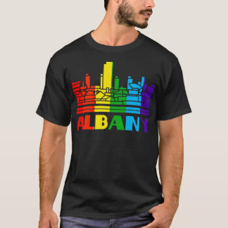Albany Pride  Albany LGBT Gift LGBTQ Supporter Tee
